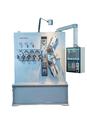 XD-680 Model 3.00 - 8.00mm Maszyna do zwijania sprężyn CNC z serwo Motion System