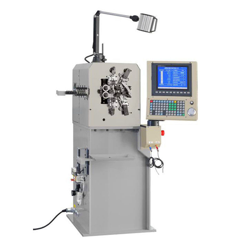 0,1-0,8 mm CNC maszyna do produkcji sprężyn, oś 8 i wydajność 1000 sztuk / min